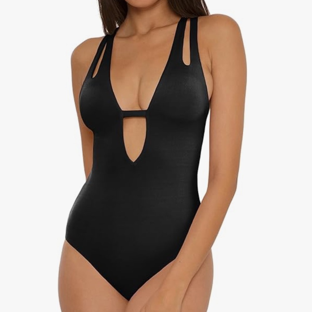 NWT BECCA BLACK Prism one piece!   New w tags